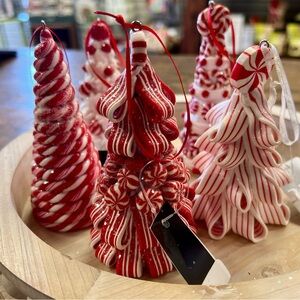 Peppermint Christmas Tree Ornament New!